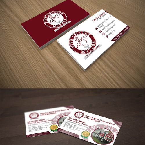 Design Business Card, Brochure, Letter Head/Stationary and Postcard for Moving Company