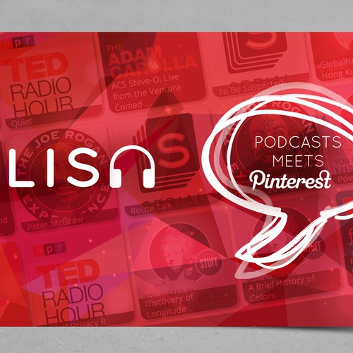 Tradeshow Postcard for Podcast Startup