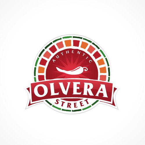 Create the logo for Olvera Street Mexican foods