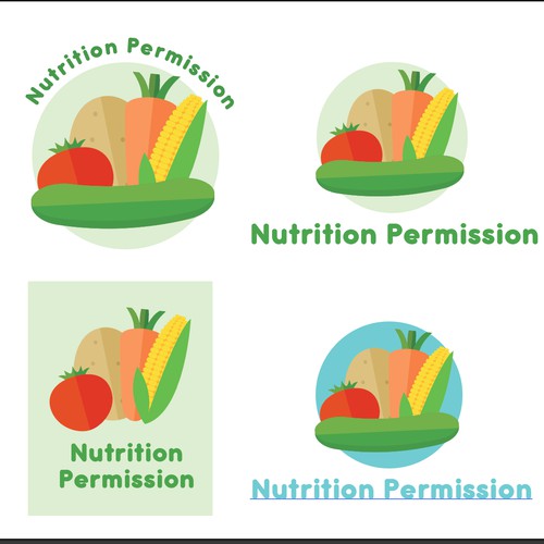Logo concept for nutrition permission