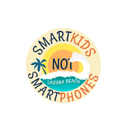 Logo for Smart Kids not Smartphones