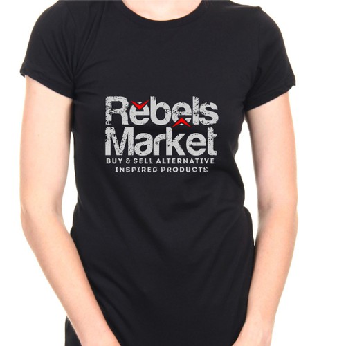 Design Custom/Freehand T-shirts for RebelsMarket Branding Campaign