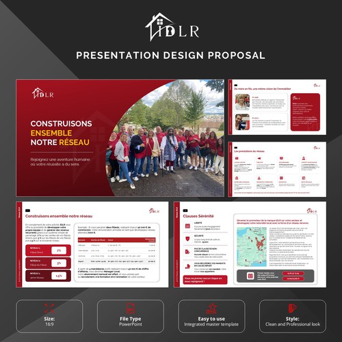 presentation template design