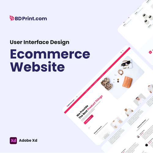  BDPrint | eCommerce Website UI