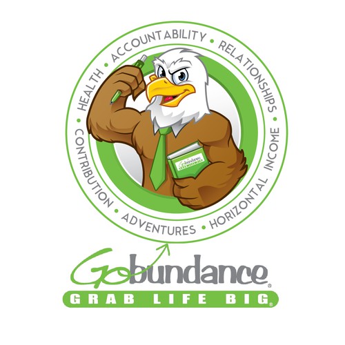 Eagle Mascot for GOBUNDANCE