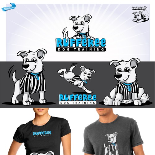 New logo for Rufferee Dog Training