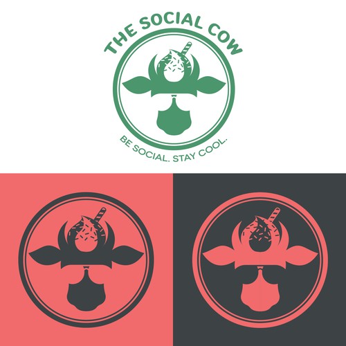 Logo contest submission - The Social Cow