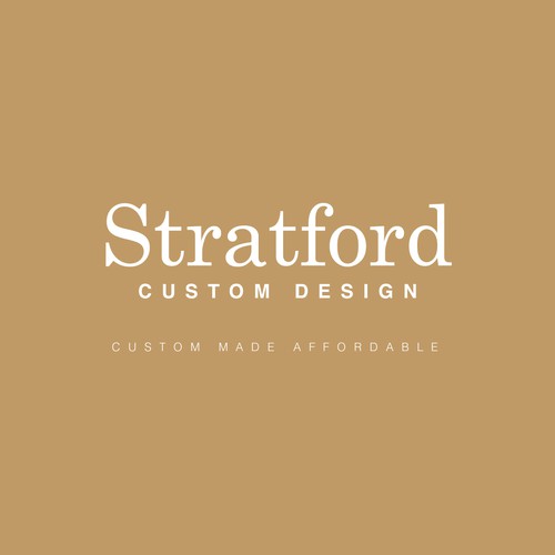 Upscale Furniture Design Company Logo