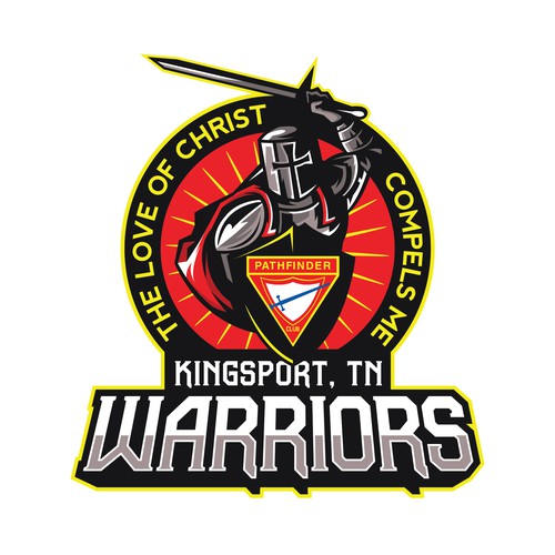 Badge logo KINGSPORT WARRIORS