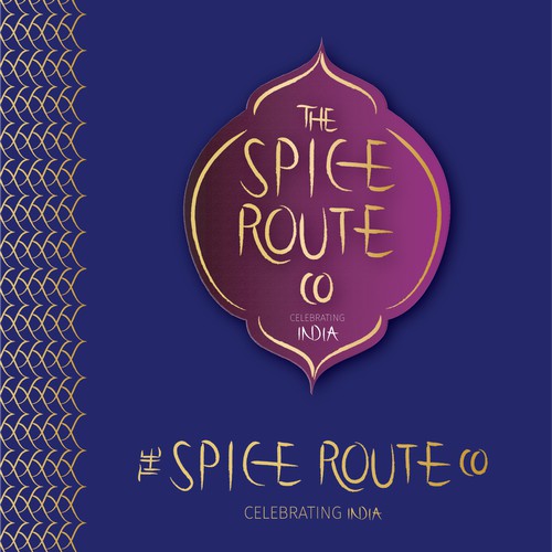 Hand-drawn Logo for Indian Restaurant