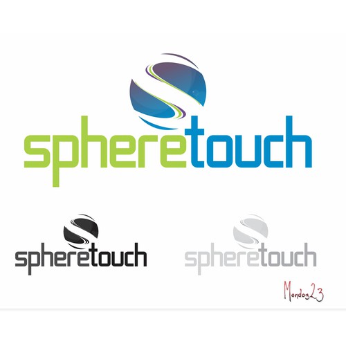 logo and business card for Spheretouch