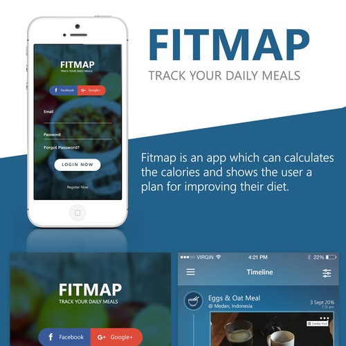 Fitmap - Track Your Daily Meals