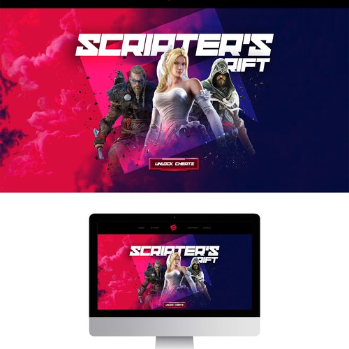 Gaming Website Design