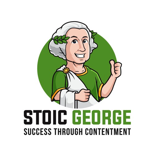 STOIC GEORGE logo design