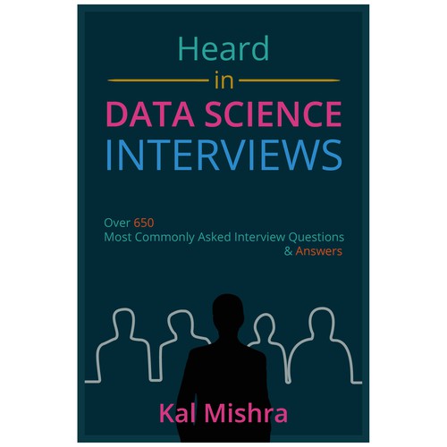 Book cover for an AI interview prep book