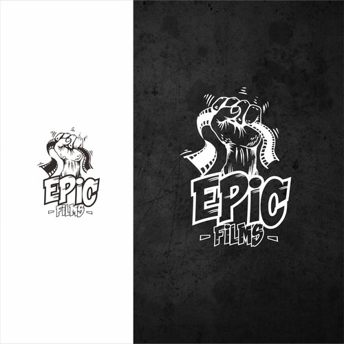 Design logo EPIC FILMS