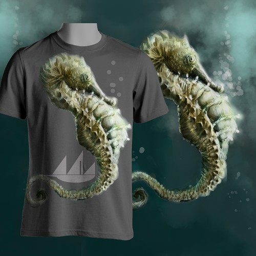 Create a seahorse/sea dragon T-Shirt Graphic for Xebec Threads LLC