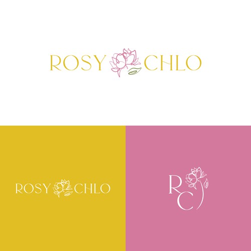 Rosy Chlo Logo Design Concept