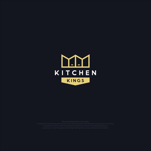 Design a modern logo for a new kitchen fabrication & design company