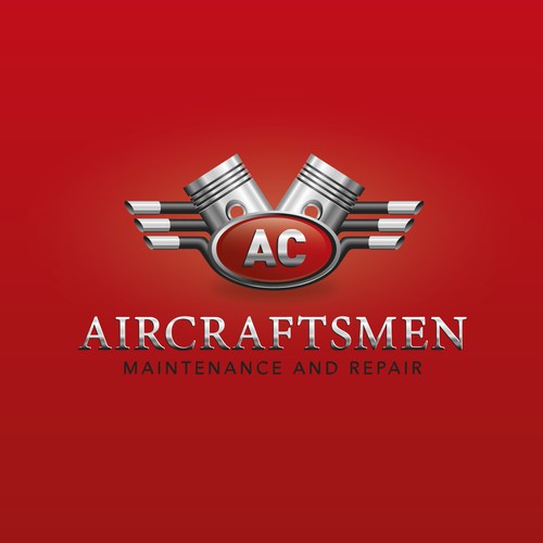 Logo design for airplane industry