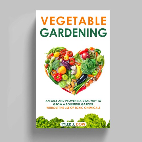 Cover book For VEGETABLE GARDENING