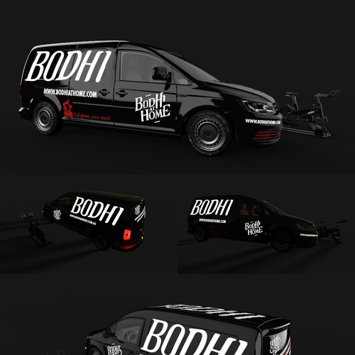 Car wrap - BODHI spinning studio