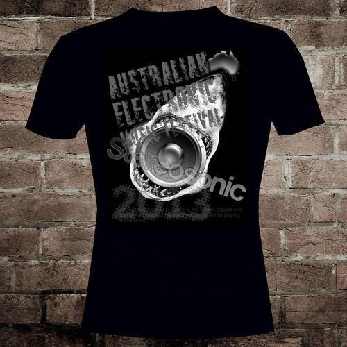 Create a bright, colourful, artistic and amazing T-Shirt for Stereosonic!