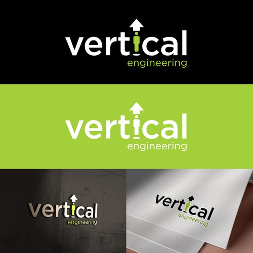 Logo design concept for Vertical Engineering