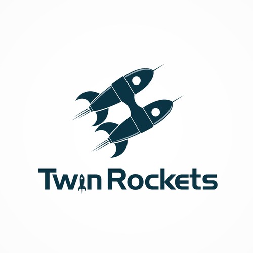 Create the next logo for Twin Rockets