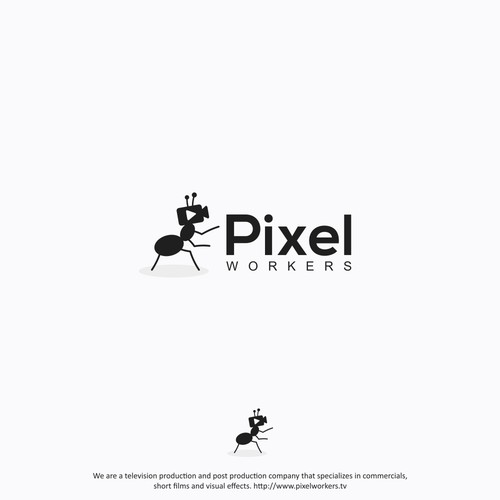 Pixel Workers Logo Design