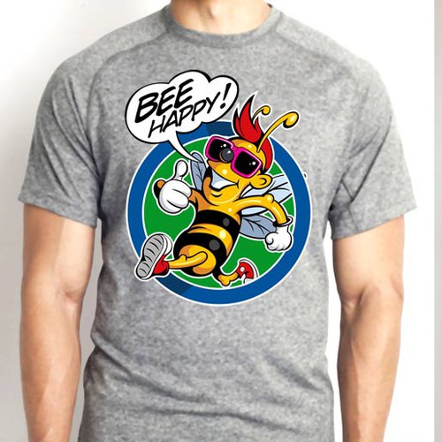 Bee happy t-shirt