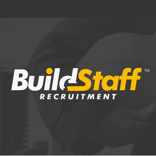 Buildstaff, Powerful Logo for recruitment company 