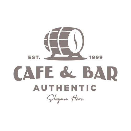 cafe & bar logo