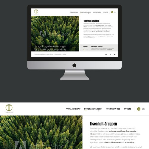 Website design