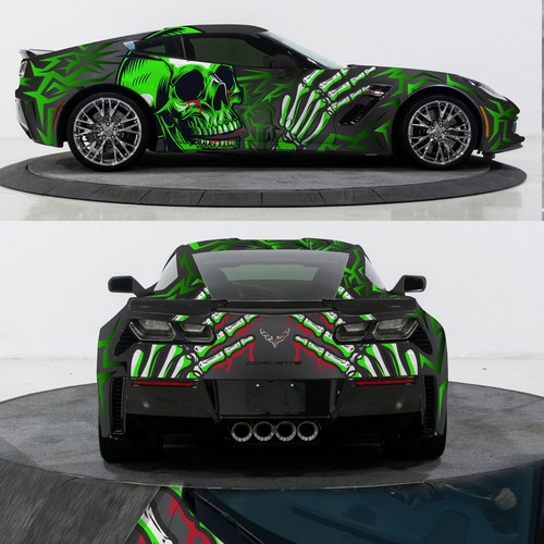 Race Car Wrap