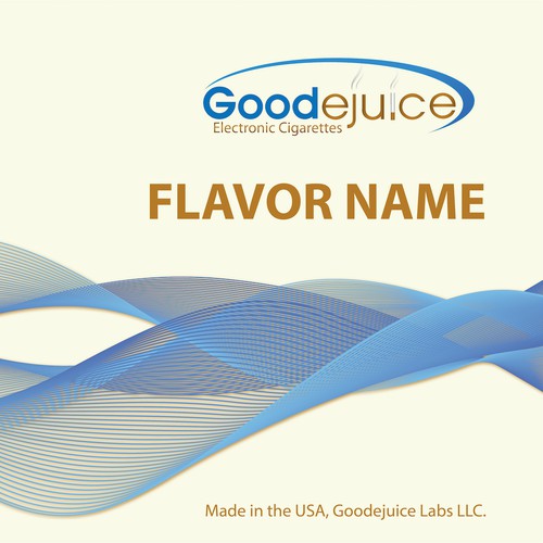 Electronic Cigarette eLiquid Label