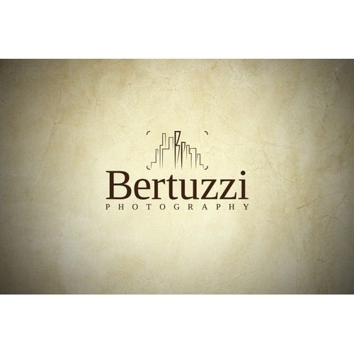 Logo design for Bertuzzi Photography - GUARANTEED