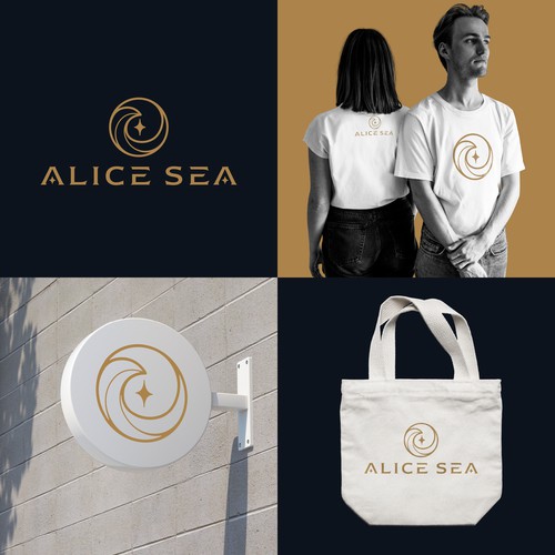 a logo for my mermaid ocean inspired music artist name