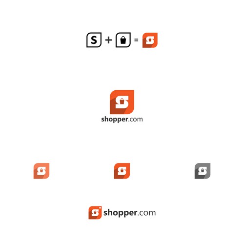 simple logo shopper.com