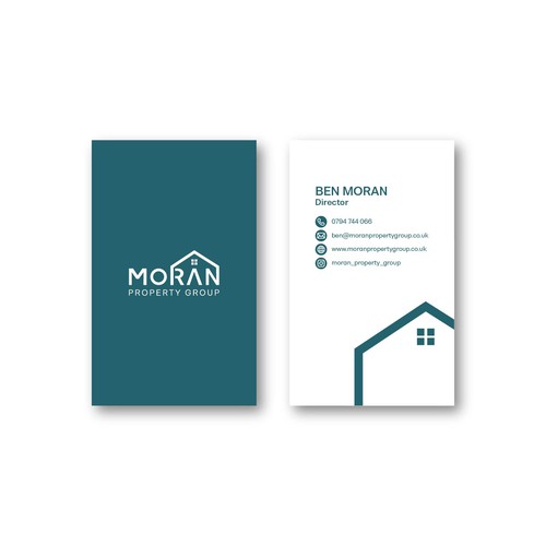 bold logo for a growing British real estate start up