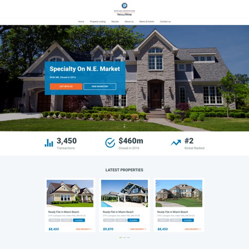 Real Estate Website Design