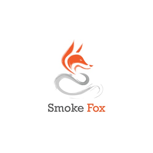 clever logo for smokefox