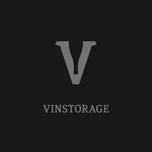 WINE STORAGE FACILITY START UP NEEDS MODERN LOGO