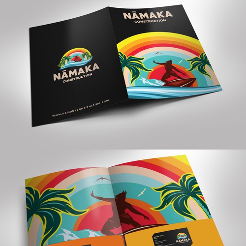 Presentation folder design