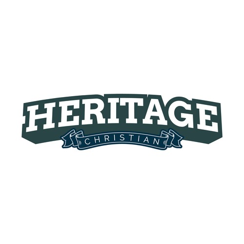 Print "Heritage Christian" for Polo shirt