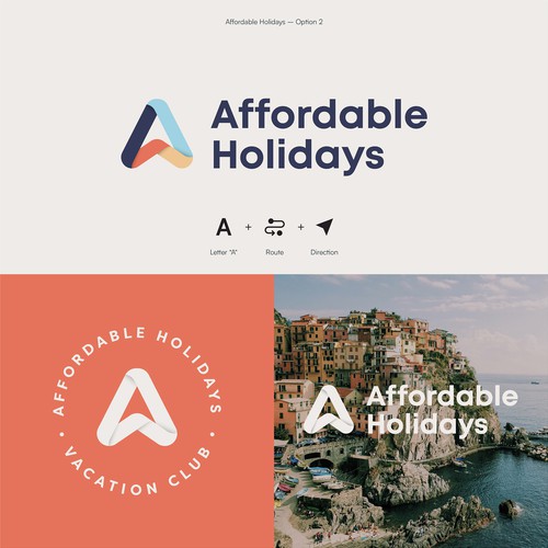  Logo Concept – Affordable Holidays