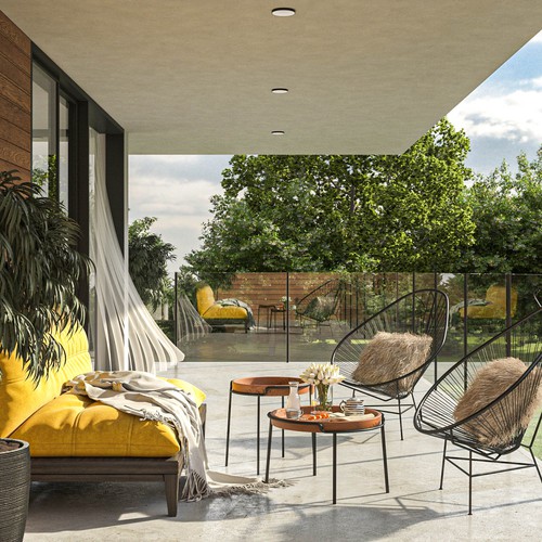 Cozy terrace