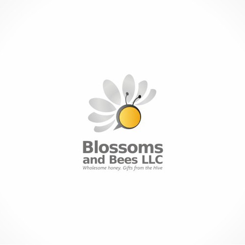 Create the next logo for Blossoms and Bees LLC