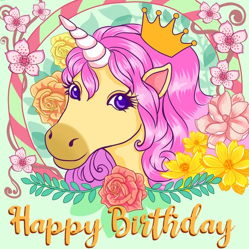 Unicorn Birthday Box