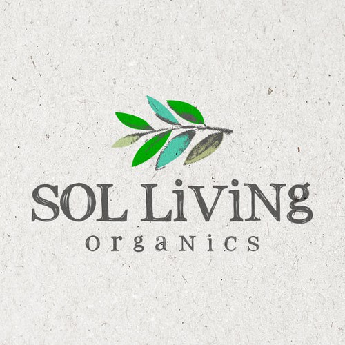 Logo for a Premium Organic Food and Personal Care Brand